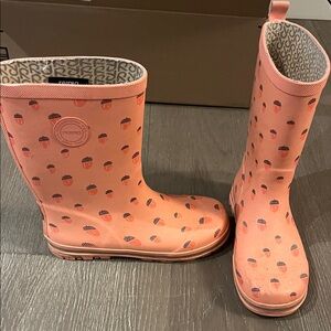 Reina kids rain boots, size 2.5/3 (Eur 34)